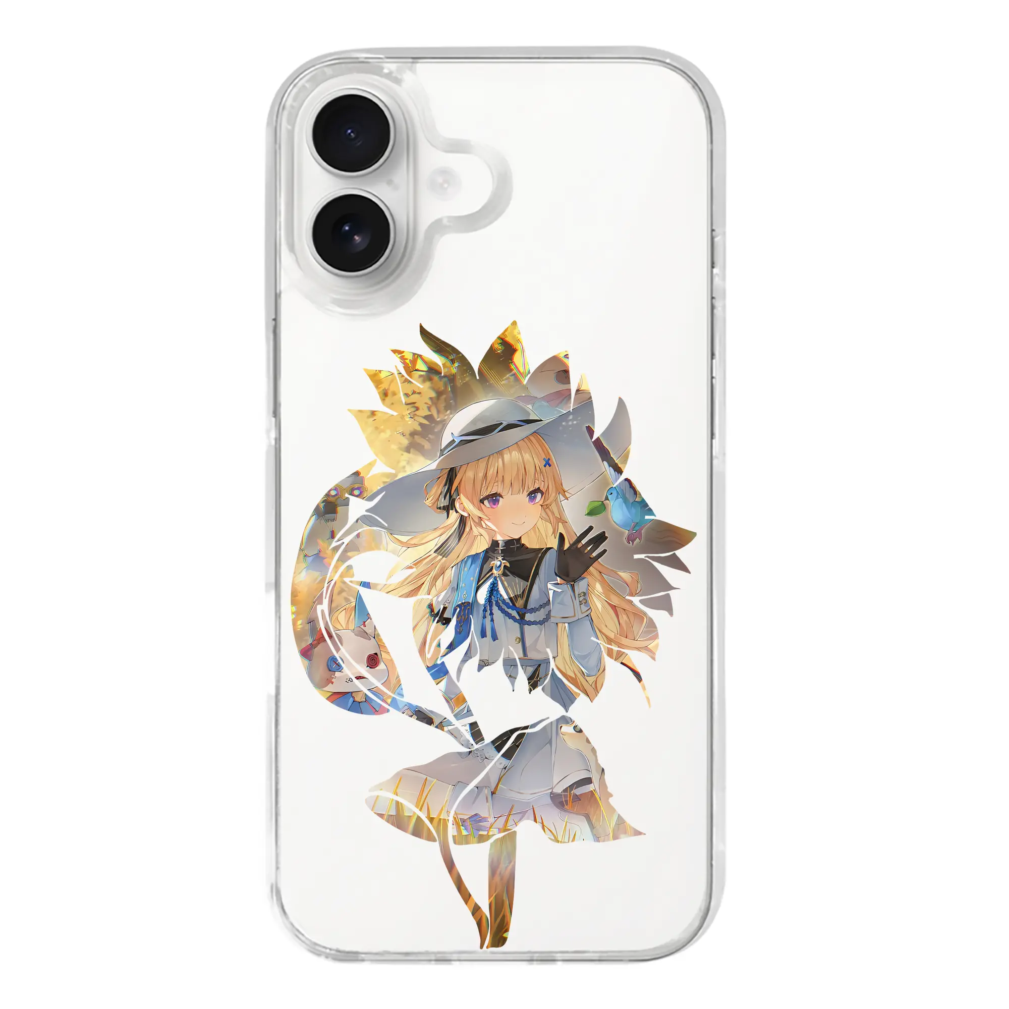 鳴潮 グッズ フィービー - iPhone 17シリーズ 透明スマホケース – 薄型・耐衝撃・精密フィット保護カバー